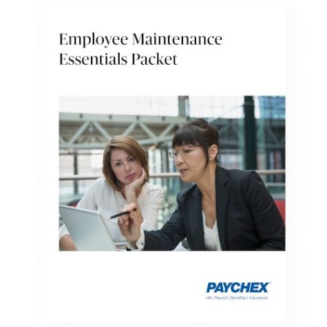 Employee Maintenance Essentials Packet